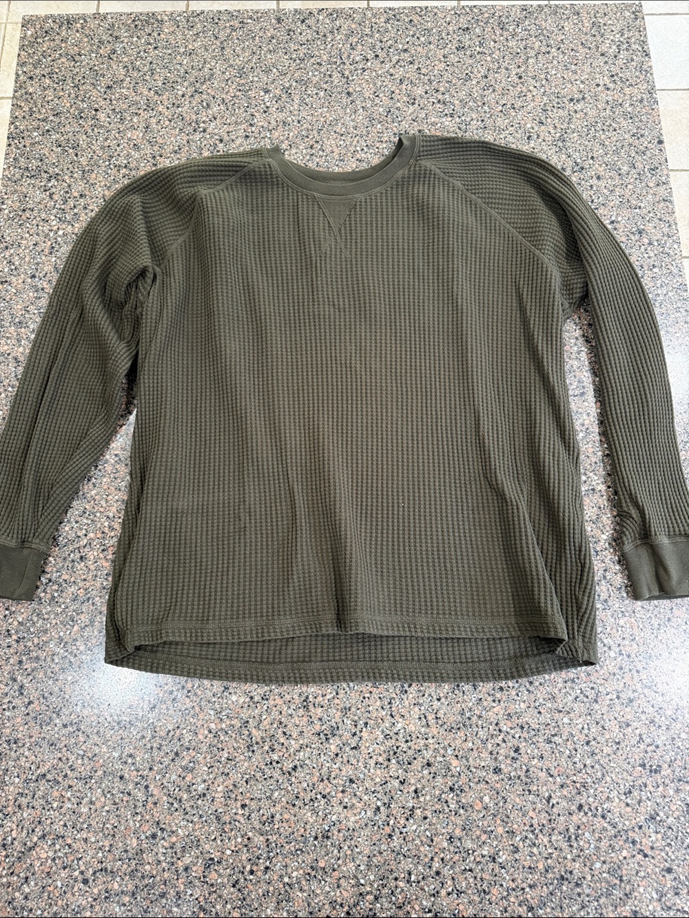American Giant Long Sleeve Sweater - Hunter Green